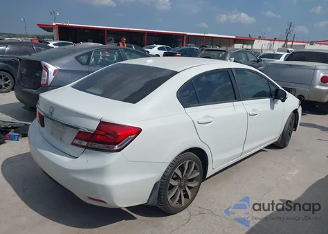 2014 Honda Civic Ex-L from USA, damaged, VIN 19XFB2F96EE022461